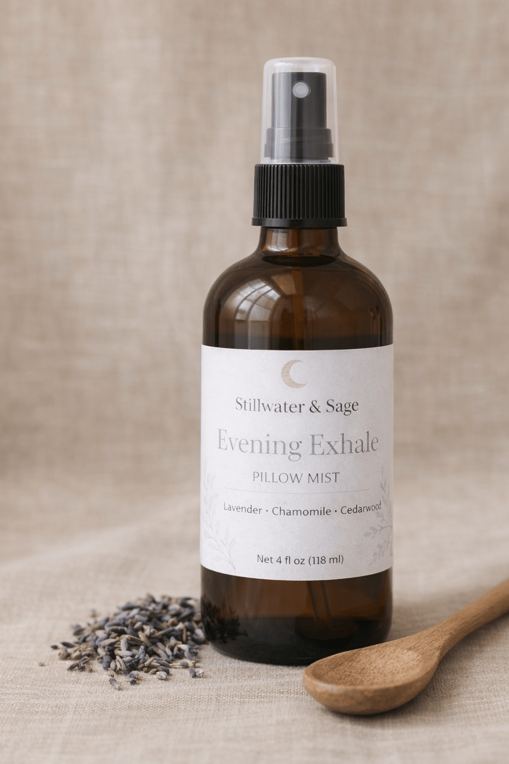 ๐โจ Evening Exhale Pillow Mist โ 4 oz - Stillwater & Sage