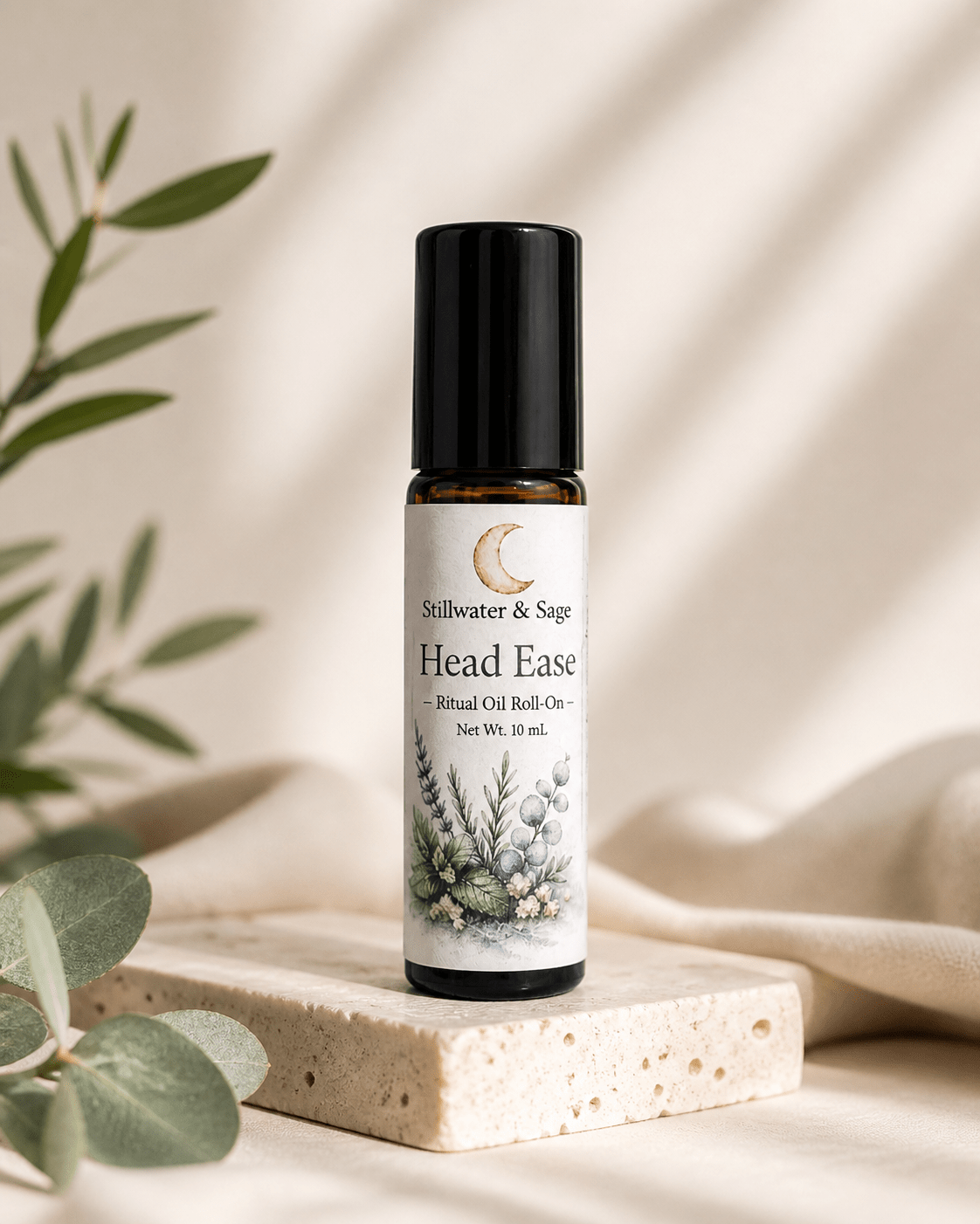 Head Ease Ritual Oil Roll - On - Stillwater & Sage