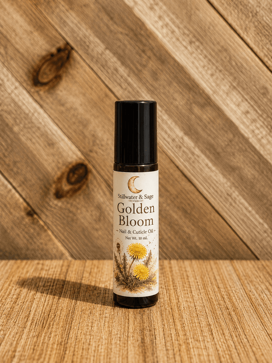 Golden Bloom Nail & Cuticle Oil - 10 mL - Stillwater & Sage