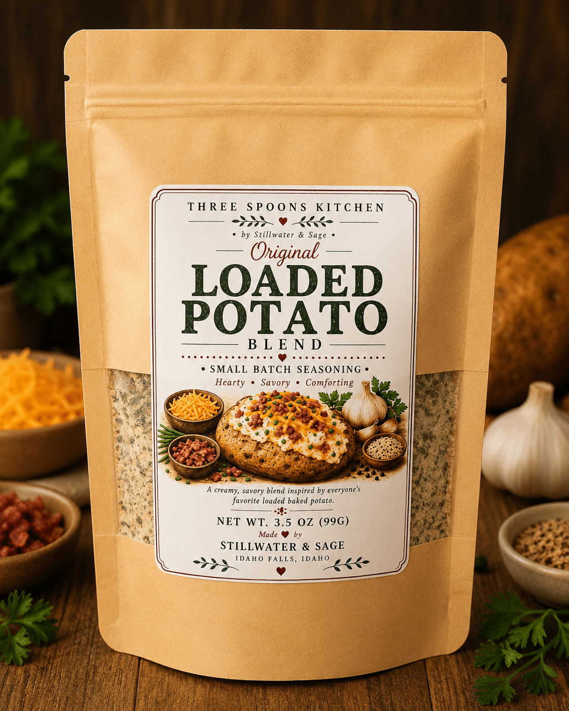 Original Loaded Potato Blend — 3.5 oz - Stillwater & Sage