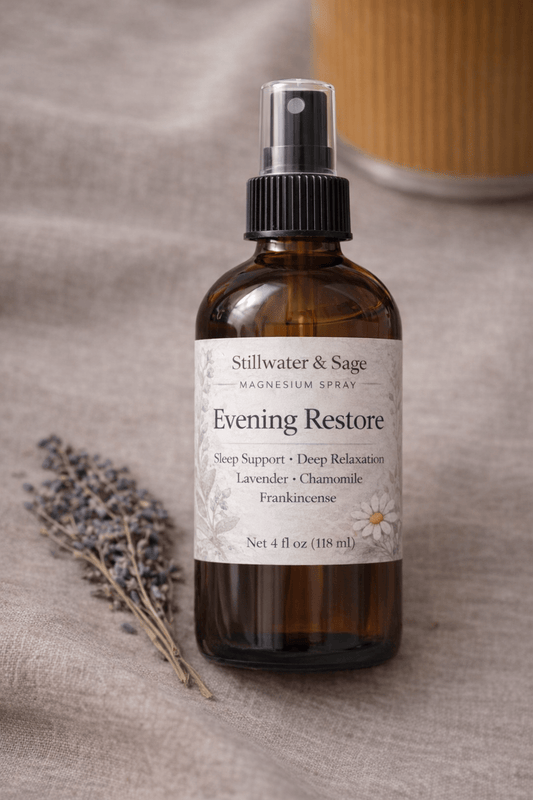 🌙 Evening Restore Magnesium Spray – 4 oz - Stillwater & Sage