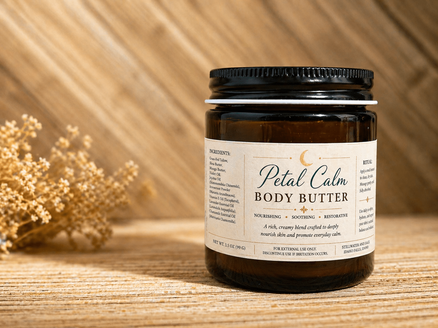 Petal Calm Body Butter - Stillwater & Sage