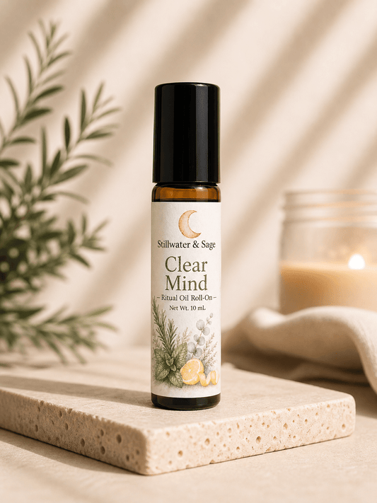Clear Mind Ritual Oil Roll - On - Stillwater & Sage
