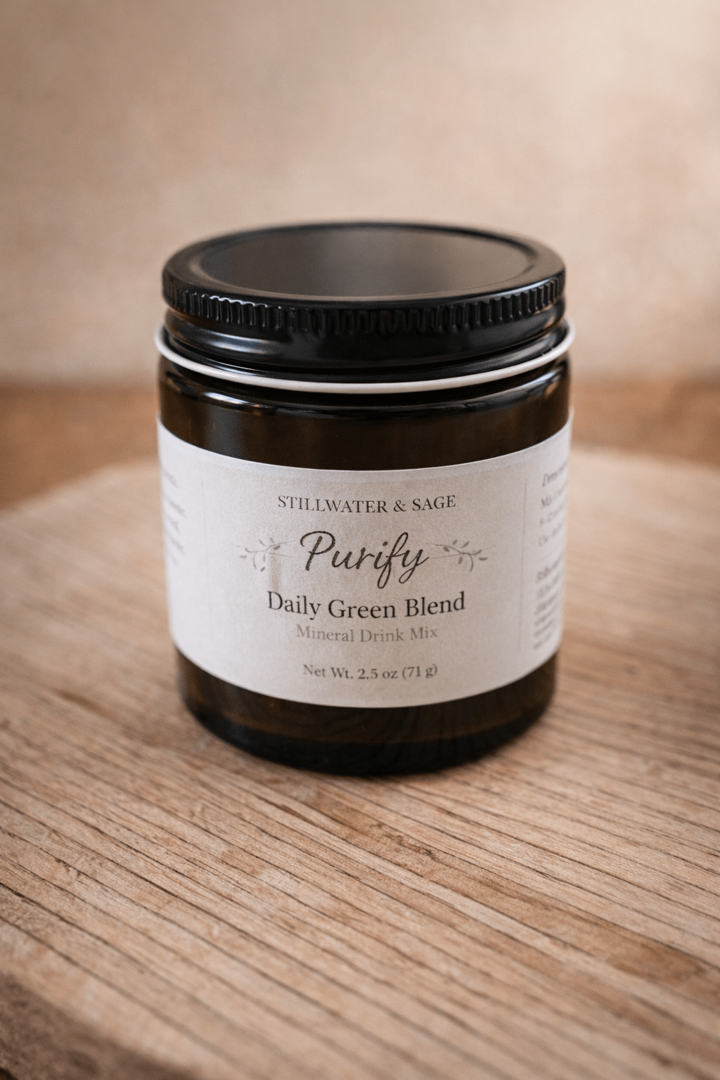 🌿 Purify Daily Green Blend | Mineral Drink Mix - Stillwater & Sage
