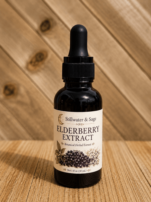Elderberry Extract ‐ 1 oz - Stillwater & Sage
