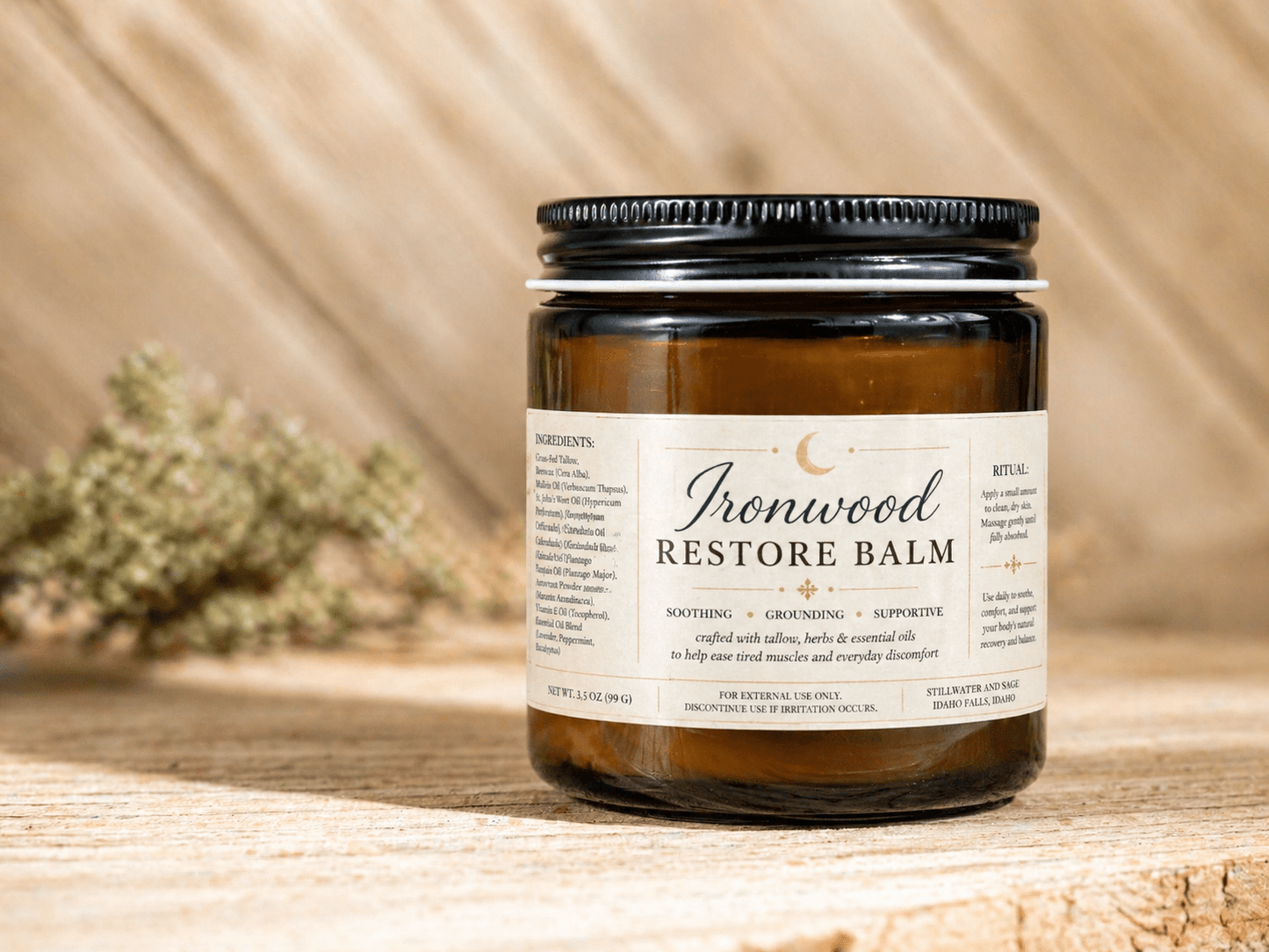 Ironwood Restore Balm - Stillwater & Sage