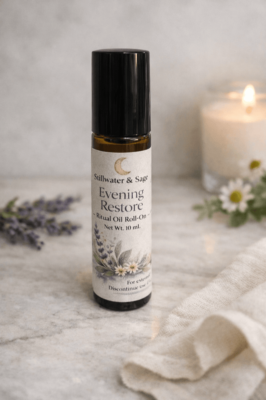 🌙 Evening Restore Ritual Oil Roll - On 10mL - Stillwater & Sage