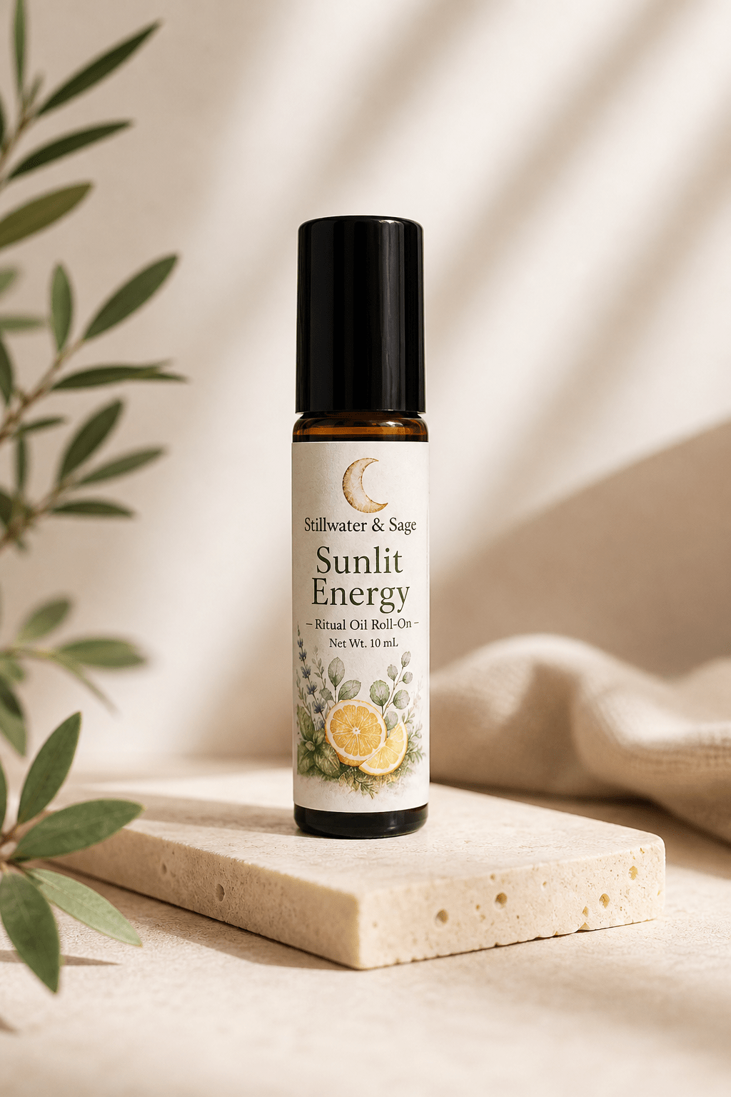 Sunlit Energy Ritual Oil Roll - On - Stillwater & Sage